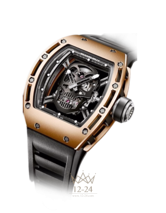 replica Richard Mille Limited Editions Mens Watch RM 052 Skull Gold