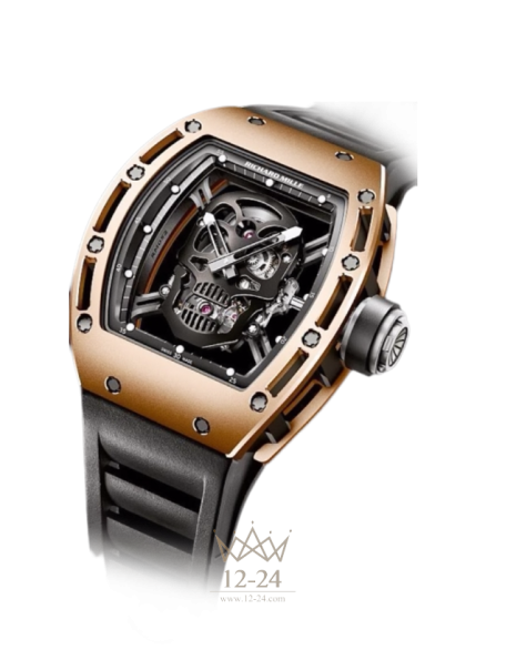 replica Richard Mille Limited Editions Mens Watch RM 052 Skull Gold