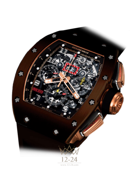 replica Richard Mille Men's Collection Mens Watch RM 011 RG Silicon Nitride