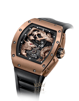 replica Richard Mille Men's Collection Mens Watch RM 57-01 Tourbillon Dragon — Jackie Chan