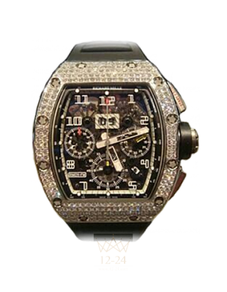 replica Richard Mille Men's Collection Mens Watch RM 011 RG Medium set Diamonds