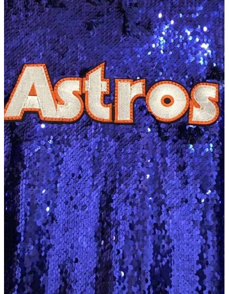 Astros Sequin Jacket
