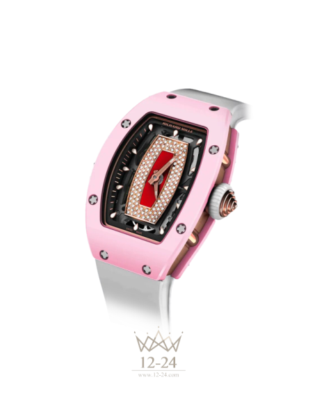 replica Richard Mille Women's Collection Womens Watch RM 07-01 Pink Ceramic