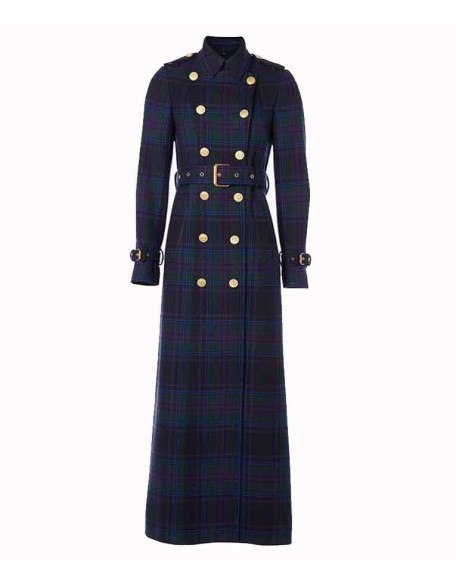 Kate Middleton Tartan Coat
