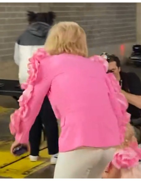 Kim Mulkey Pink Jacket
