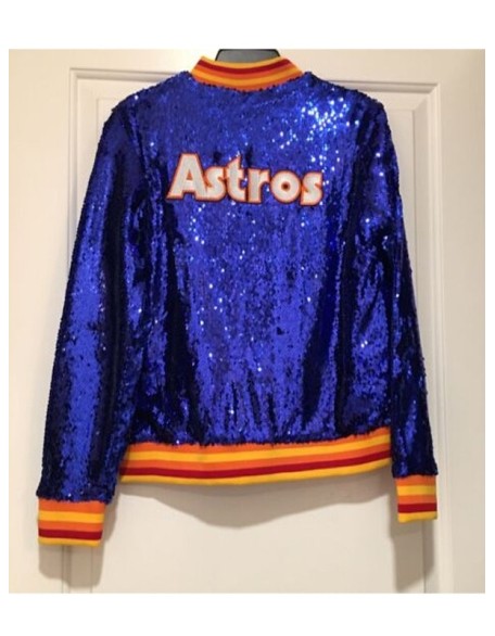 Astros Sequin Jacket
