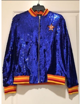 Astros Sequin Jacket
