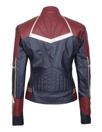 Avengers Endgame Captain Marvel Leather Jacket
