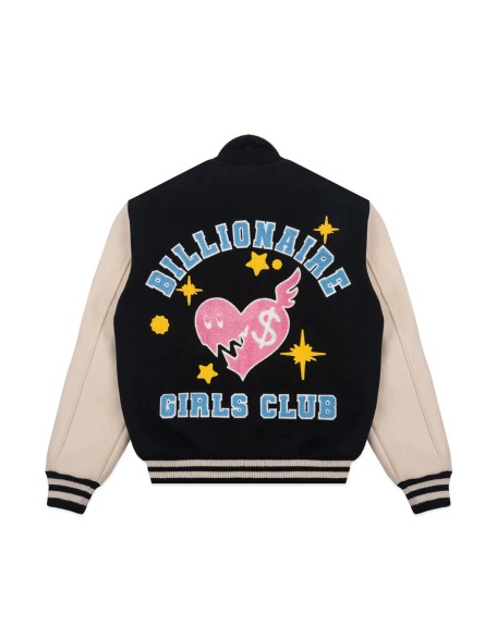 Billionaire Girls Club Varsity Jacket
