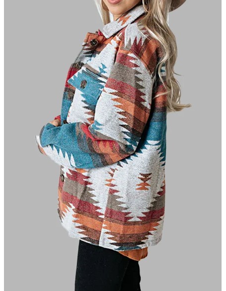 Heartland Amy Fleming Aztec Shirt Jacket
