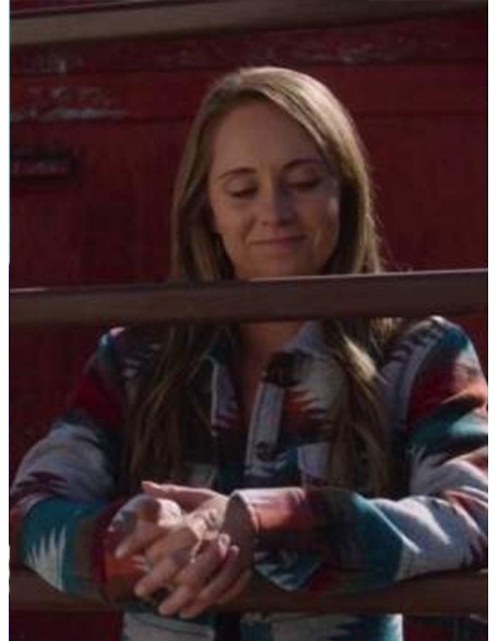 Heartland Amy Fleming Aztec Shirt Jacket
