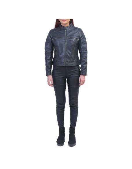 Jane Black Biker Leather Jacket
