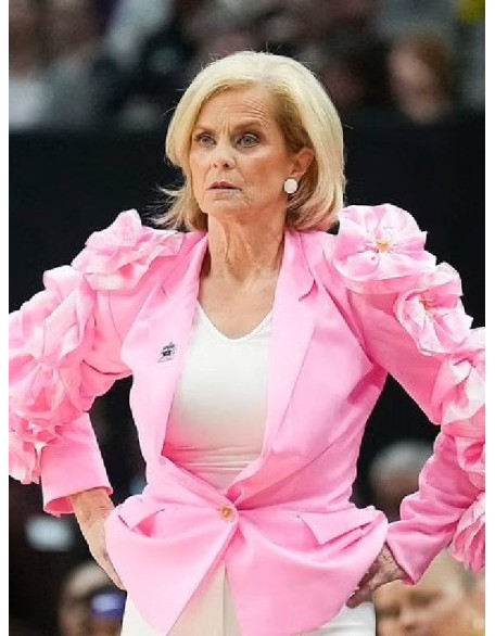 Kim Mulkey Pink Jacket
