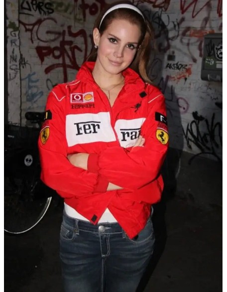 Lana Del Rey Ferrari Jacket
