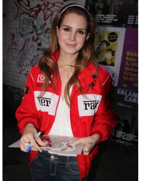 Lana Del Rey Ferrari Jacket
