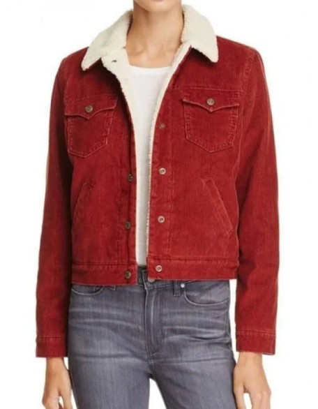 Stranger Things Nancy Wheeler Red Jacket
