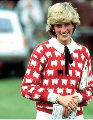 Princess Diana Sheep Sweater
