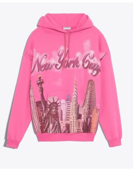 Taylor Swift New York City Pink Hoodie
