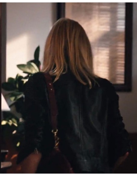 Yellowstone S04 Beth Dutton Black Leather Jacket
