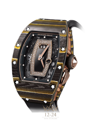 replica Richard Mille Women's Collection Womens Watch RM 037 Gold NTPT Carbon