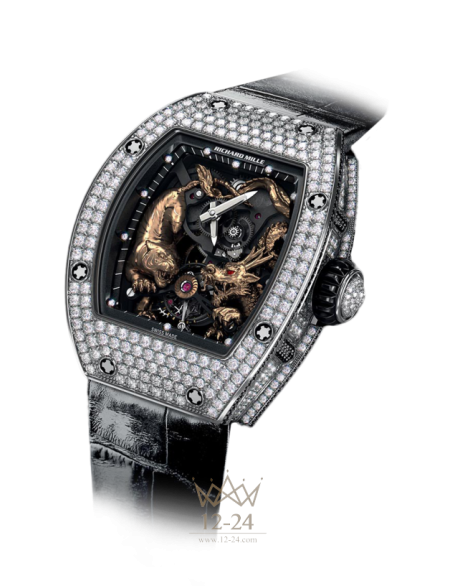 replica Richard Mille Women's Collection Womens Watch RM 51-01 Tourbillon Tiger And Dragon — Michelle Yeoh