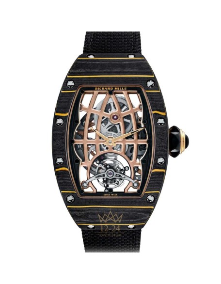 replica Richard Mille Men's Collection Mens Watch RM 74-02 Automatic Winding Tourbillon