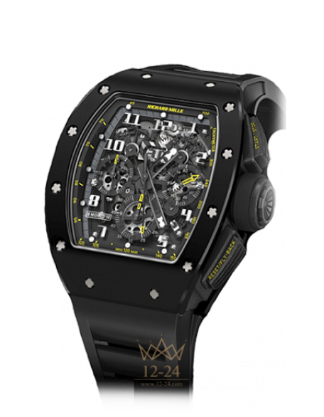 replica Richard Mille Men's Collection Mens Watch RM 011 Yellow Flash