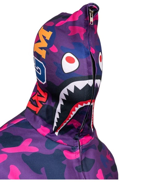 Bape Purple Hoodie
