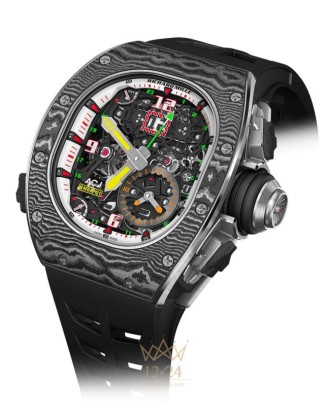 replica Richard Mille Men's Collection Mens Watch RM 62-01 Tourbillon Vibrating Alarm ACJ