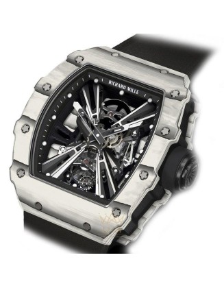 replica Richard Mille Men's Collection Mens Watch RM 12-01 Tourbillon White