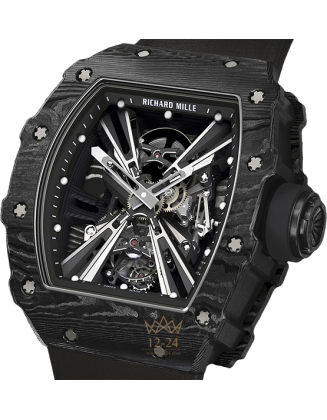 replica Richard Mille Men's Collection Mens Watch RM 12-01 Tourbillon Black