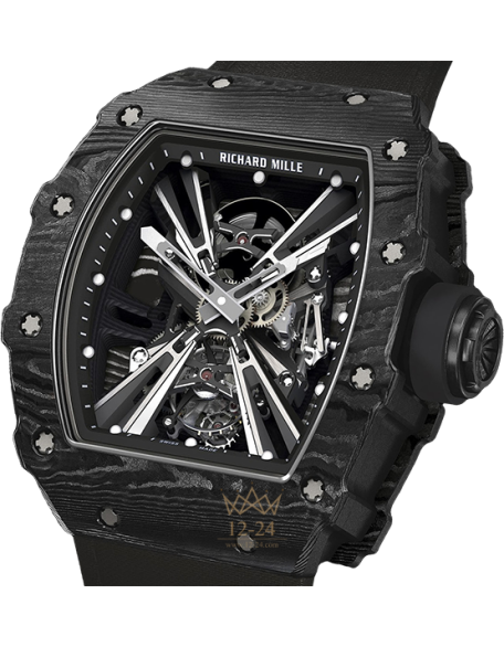 replica Richard Mille Men's Collection Mens Watch RM 12-01 Tourbillon Black