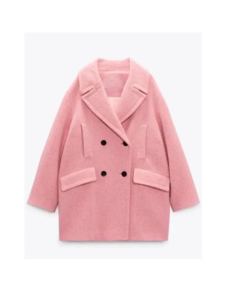 Wednesday Enid Sinclair Pink Coat
