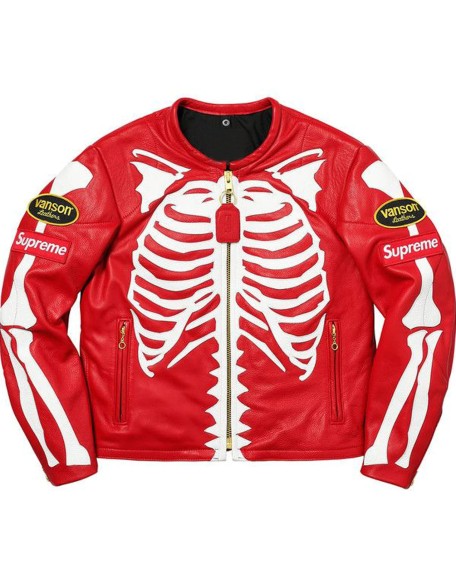 Vanson Supreme Skeleton Jacket
